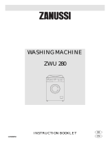 Zanussi ZWU280 User manual