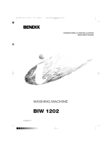 Tricity Bendix BIW 1202 User manual
