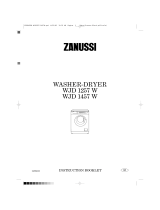 Zanussi WJD1257W User manual
