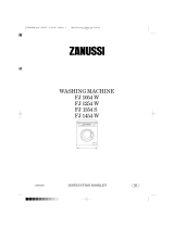 Zanussi FJ1254W User manual