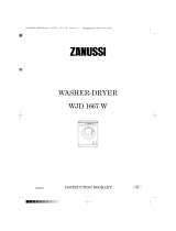 Zanussi WJD1667W User manual