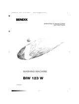 Tricity Bendix BIW 123 W User manual