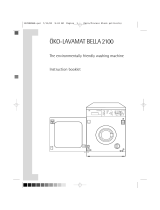 AEG BELLA2100 User manual