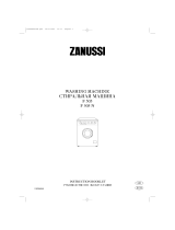 Zanussi F505 User manual