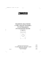 Zanussi F805N User manual