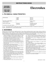 Electrolux EWT1010 User manual