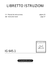 K&#252;ppersbusch IG645.1E User manual
