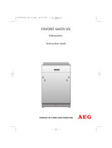 AEG F64070VIL User manual