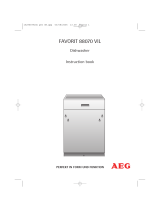 AEG F88070VIL User manual