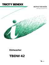 Tricity Bendix TBDW42 User manual