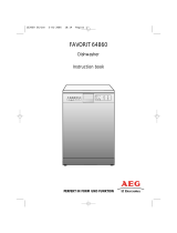 Aeg-Electrolux FAVORIT 64860 User manual