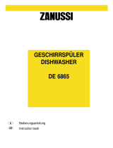 Zanussi DE6865 User manual