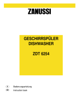 Zanussi ZDT6254 User manual