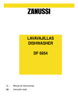 Zanussi DF6954 User manual