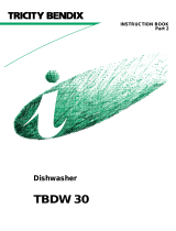 Tricity Bendix TBDW30 User manual