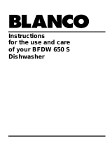 BLANCO BFDW650S User manual