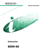 Tricity Bendix BDW60 User manual