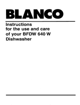 BLANCO BFDW640W User manual