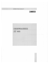 Zanussi ZT605 User manual