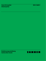 ZANKER ZKS5620I User manual