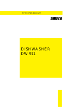 Zanussi DW911 User manual