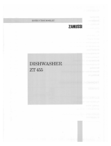 Zanussi ZT455 User manual