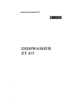 Zanussi ZT415 User manual