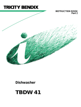 Tricity Bendix TBDW41 User manual