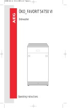 AEG FAV54750VI User manual