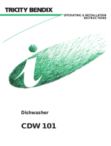 Tricity Bendix CDW101 User manual