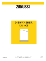 Zanussi DW908AL User manual