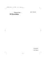Electrolux ESF63020 User manual