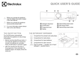 Electrolux WAGL6E300 Quick start guide