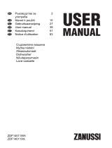 Zanussi ZDF14011WA User manual