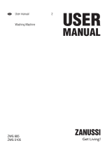 Zanussi ZWG5105 User manual