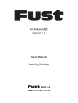 Novamatic WA707E User manual