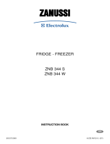 Zanussi-Electrolux ZNB344W User manual