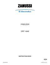 Zanussi-Electrolux ZRT 1646 User manual