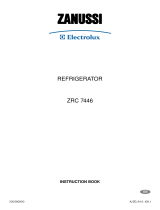 Zanussi-Electrolux ZRC7446 User manual