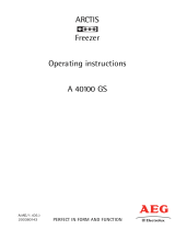 Aeg-Electrolux A40100GS User manual