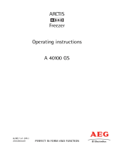 Aeg-Electrolux A 40100 GS User manual