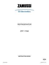 Zanussi-Electrolux ZRT175W User manual