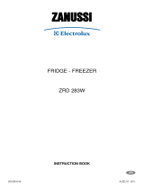 Zanussi-Electrolux ZRD283W User manual