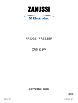 Zanussi-Electrolux ZRD233W User manual
