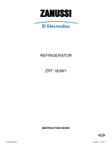 Zanussi-Electrolux ZRT183W1 User manual