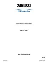 Zanussi-Electrolux ZRD 1845 User manual