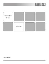 Zanussi ZUT133W6 User manual