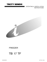 Tricity Bendix TB 17 TF User manual