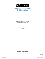 Zanussi-Electrolux ZEL 67 W User manual