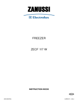 Zanussi-Electrolux ZECF 117 W User manual